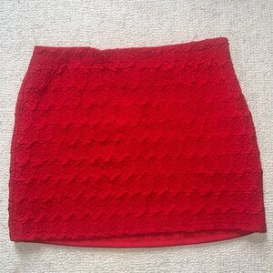 Le Lis Collection Red Skirt
